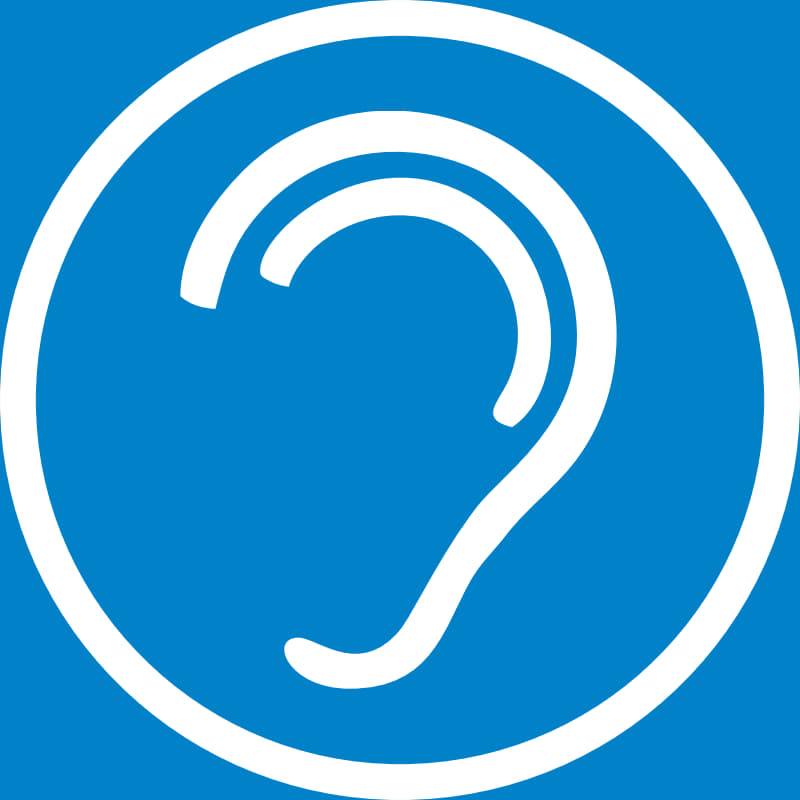 Logo gabinetu NANOMED Ucho